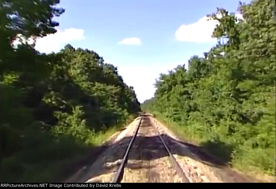 another view from the cab.